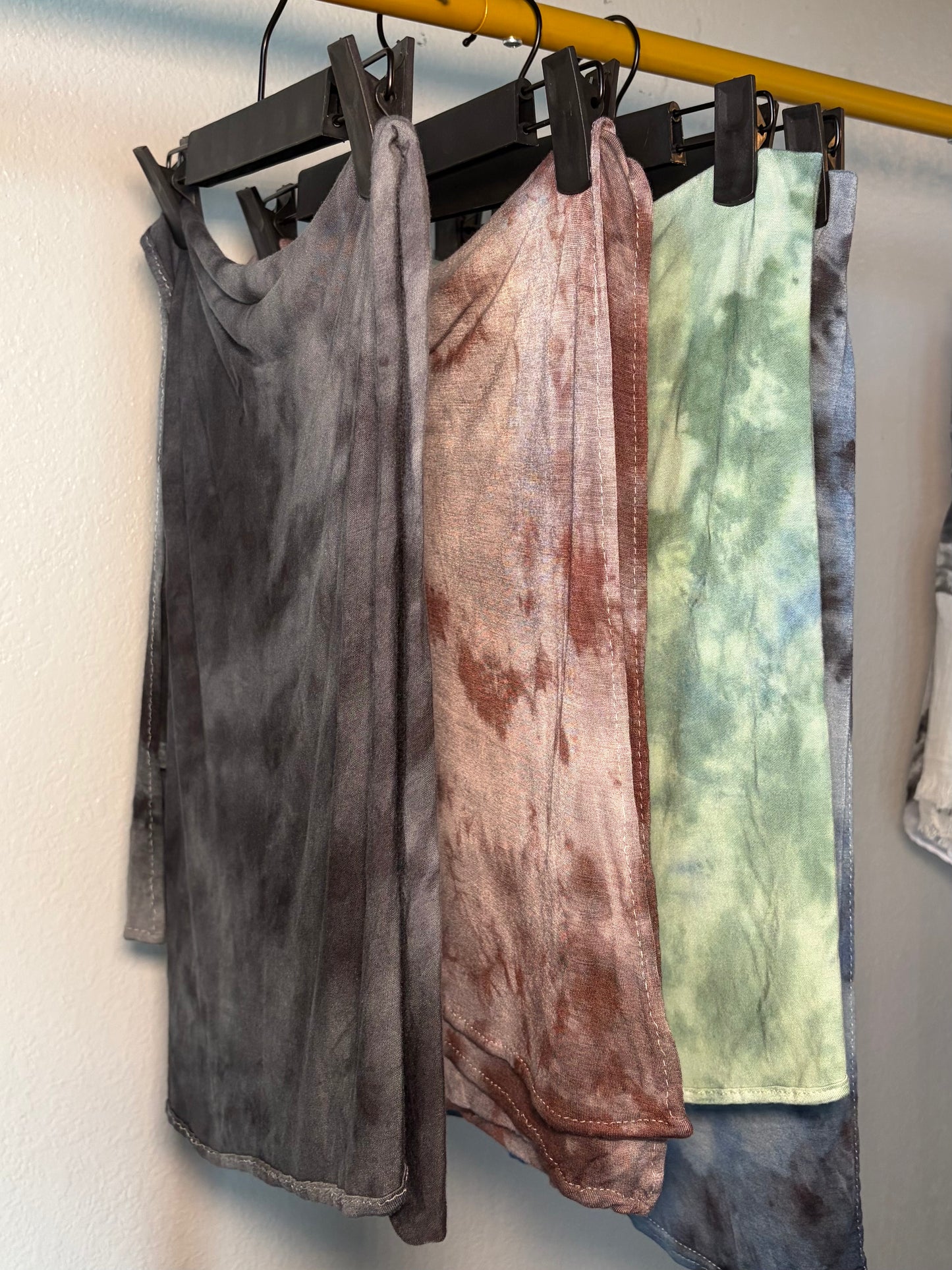 Hand dyed in jersey