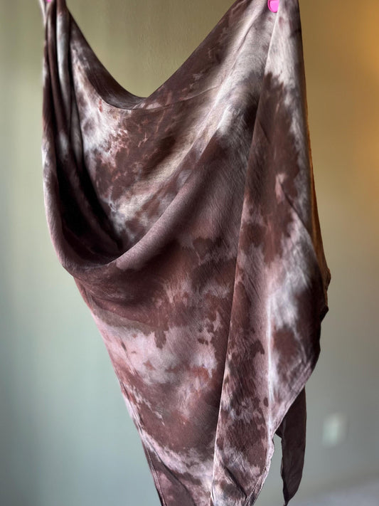 Modal hijab in print "BROWNIE”