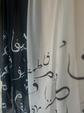 Name painted calligraphy chiffons